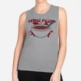 thumbnail image 2 of Cereal Killer Women's Muscle Tank Small Heather Grey, 2 of 5