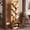 Vintage, variant on Casacomoda 6 Tier Tall Tree Bookshelf with LED Lights, Bookcase with Double Storage Cabinet, Narrow Corner Display Shelf, Floor Standing Organizer for Living Room, Bedroom, Home Office, Vintage
