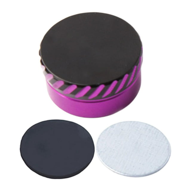 Perilla de ajuste mecánico para carrete de pesca, accesorios para carrete de pesca, repuesto de aleación de aluminio Negro púrpura