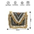 thumbnail image 4 of Maresse Women Ethnic Embellished Handmade Embroidered Boho Bag | Bohemian Chic Shoulder Bag | Designer Ethnic Tote | Ideal for Festivals, Casual Outings, Weddings, and Parties, 4 of 5