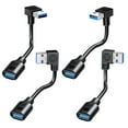 thumbnail image 6 of 90 Degree USB 3.0 Extension Cord Male to Female Adapter Cable Data Transfer Line, 6 of 13
