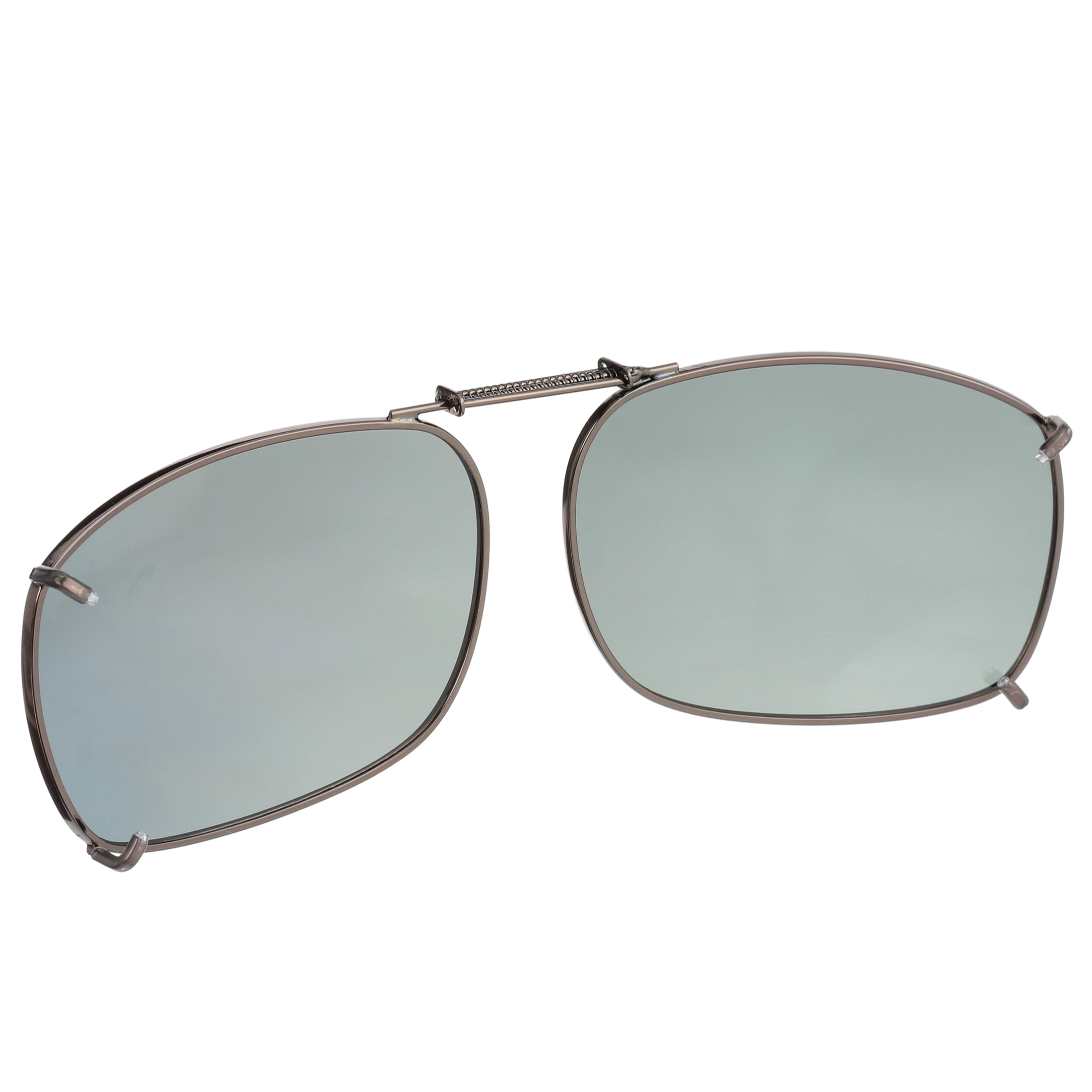 Polar Optical Optics REC 1 GM 54 Plastic ClipOns Sunglasses Gray
