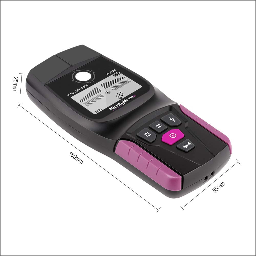 Wall Scanner Digital Handheld Professional Multifunction Wall Detector Live Wires Cable PVC Water Pipe Metal Finder Scanner