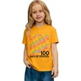 thumbnail image 4 of CAIXIA 100 Days of School Shirt for Toddler Boys Girls Kindergarten School Celebration Student T-Shirt,Yellow, 4 of 7