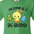 thumbnail image 4 of Inktastic Easter I'm Gonna Be a Big Brother with Green and Blue Eggs Youth T-Shirt, 4 of 5