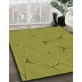 thumbnail image 2 of Ahgly Company Indoor Rectangle Patterned Olive Green Area Rugs, 2' x 5', 2 of 6