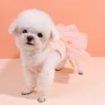 thumbnail image 7 of Walbest Pet Dog Dress Soft Cotton Pet Clothing Summer Dress for Small Medium Large Dog Puppy, 7 of 7