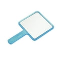 thumbnail image 5 of Unique Bargains 1pc Portable Chrome Handheld Mirror for Makeup and Grooming Blue, 5 of 5