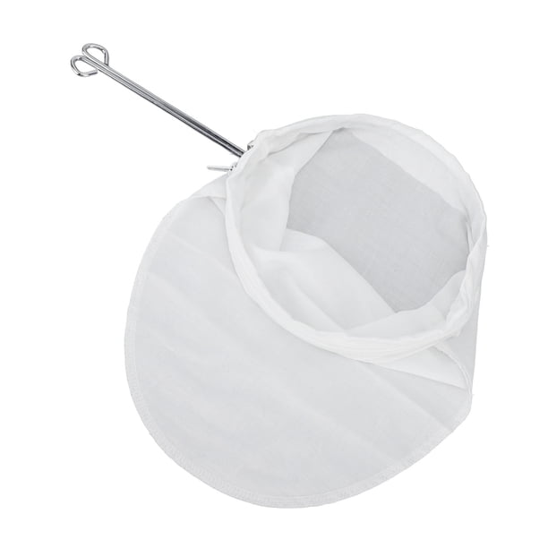 Bolsas de filtro de malla fina para nueces bolsas de filtro reutilizables multiusos de alimentaria con asa para soja hierbas té café y queso ANGGREK Otros