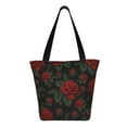thumbnail image 3 of Fotbe Roses Pattern Beach Tote,Shoulder Handbag,Spacious Tote Bag,Lightweight Travel Bag,Versatile Shopping Bag, 3 of 9