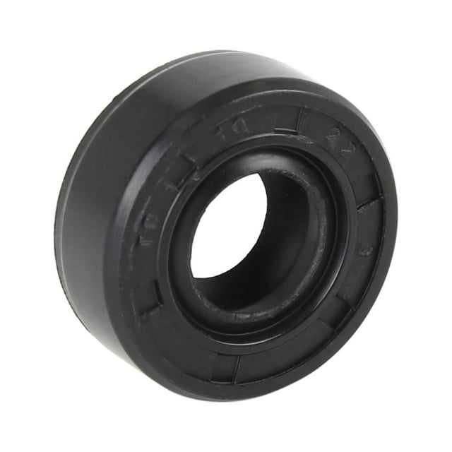 Sellos de aceite de doble labio TC de goma nitrilo butadieno negra de 10 mm x 22 mm x 8 mm para automóvil