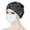 Black, variant on Dadaria Turbans for Women Head Wraps Women With Buttons Hat Cancer Chemo Hat Beanie Wrap Cap White,Women