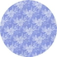 thumbnail image 1 of Ahgly Company Indoor Round Patterned Sky Blue Dress Blue Area Rugs, 6' Round, 1 of 6