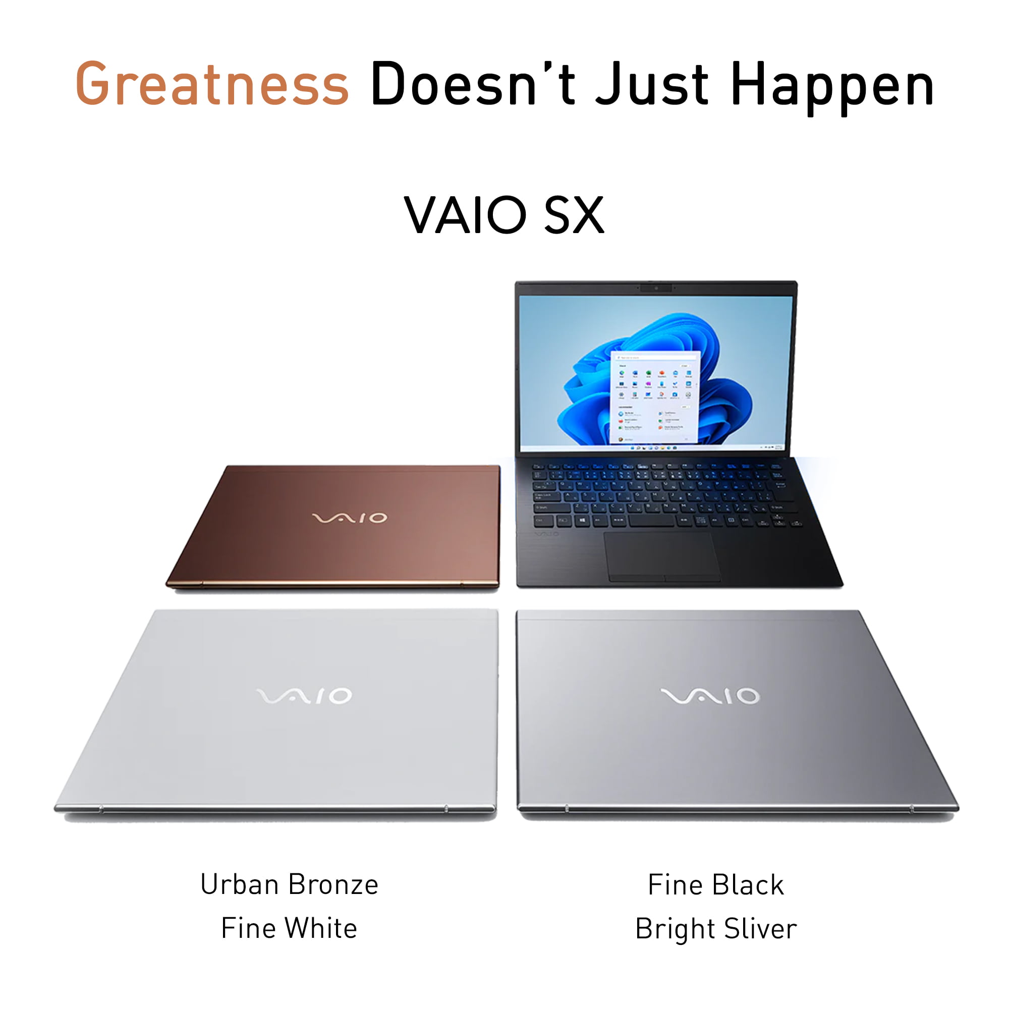 VAIO SX12 Laptop - Intel Core i5-1240P | 16GB Memory (RAM) | 512GB PCIe SSD  | Windows 11 Pro | 12.5