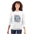 thumbnail image 3 of USA Pride Liberty Freedom and Justice Sweatshirt for Men or Women Brisco Brands S, 3 of 6
