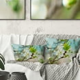 thumbnail image 2 of Designart Beautiful Cherry Blossom n Spring - Floral Throw Pillow - 16x16, 2 of 5