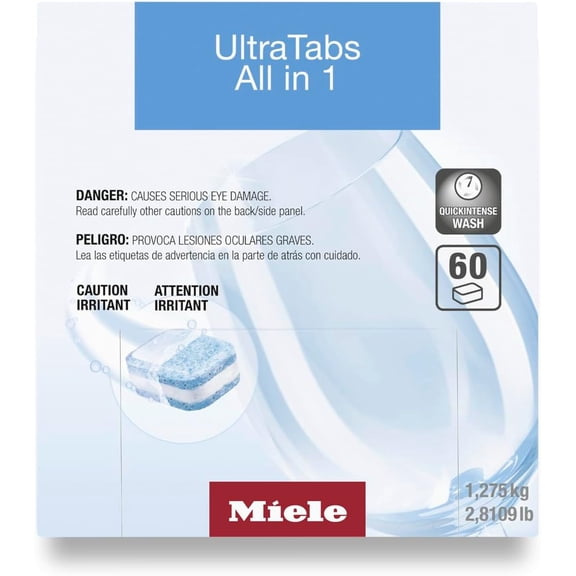 Genuine UltraTabs All in 1 Dishwasher, 60 Detergent Tablets