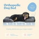 thumbnail image 3 of Sofá ortopédico cama para perros – Cama para perros medianos – Cama para mascotas transpirable e impermeable – Sofá cama de espuma de huevo con soporte adicional para la cabeza y el cuello – Funda ext, 3 of 5