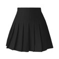 thumbnail image 2 of Femmes Jupe Plissée Mini Tennis Patineur Jupe Uniformes BlackXL, 2 of 8