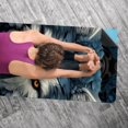 thumbnail image 5 of Wolf Yoga Blanket with Storage Bag, 72.8"x26.8" - Suitable for Yoga, Pilates, Fitness, etc. - Yoga Towel, Hot Yoga Towel, Yoga Mat Towel, 5 of 6