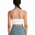 thumbnail image 4 of Lindreshi Sports Bras for Women Woman Bras with String Quick Dry Shockproof Running Fitness Large Size Underwear, 4 of 9