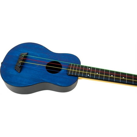 Flight Ukulele - Travel Series 4 String Soprano Ukulele - Blue