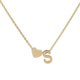 thumbnail image 1 of Collar Letras Collares Delicados Chapados en Oro 18 Quilates para Mujer (estilo Dorado 4), 1 of 9