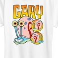 thumbnail image 3 of SpongeBob SquarePants - Gary The Snail - Women's Short Sleeve Graphic T-Shirt, 3 of 6