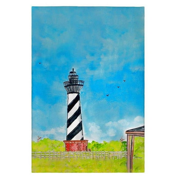 Betsy Drake GT1068 Hatteras Lighthouse Guest Towel