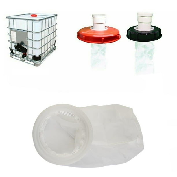 MYG 2pcs IBC Filter for Ton Barrel Cover Cap Water Tank IBC Tank Cover