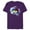 Purple, variant on Avatar: The Way of Water Na’vi Golden Eye Watercolor - Short Sleeve Blended T-Shirt for Adults - Customized-Dark Heather