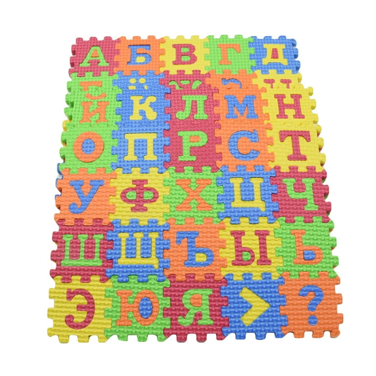 Toys - Russian Alphabet Figures - Full Set 33 Letters!