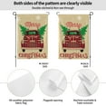 thumbnail image 2 of Wukai Christmas Vintage Red Truck Garden Flags Double Sided Welcome Garden Yard House Flags Outside Outdoor House (Only Flag), 2 of 8