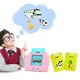thumbnail image 4 of Vogacara Tarjeta Flash ABS para niños que hablan, 380mAh, alimentado por batería, botón portátil reutilizable, Control en casa, juguete de Juguetes Educativos, 4 of 6