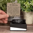 thumbnail image 3 of To My Husband Bracelet Husband Christmas Gifts from Wife Husband Fathers Day Gift In Every Heartbeat Without Hesitation I Choose You Again Valentine's Day Gifts for Him Men Cross Bracelet, 3 of 7