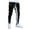 Black, variant on Men's Autumn Winter Leisure Outdoor Sports Jogging Fit Foot Mouth Zipper Pants