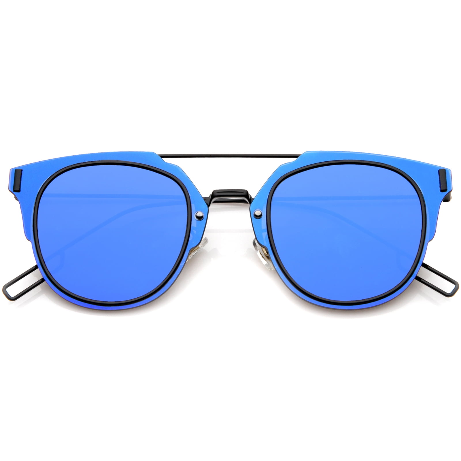 sunglass.la sunglassLA Minimal Ultra Slim Wire Inner Rimmed Mirror