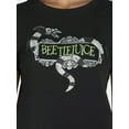 thumbnail image 5 of Beetlejuice Women’s Cotton Graphic Tee with Short Sleeves, Sizes XS-XL, 5 of 5