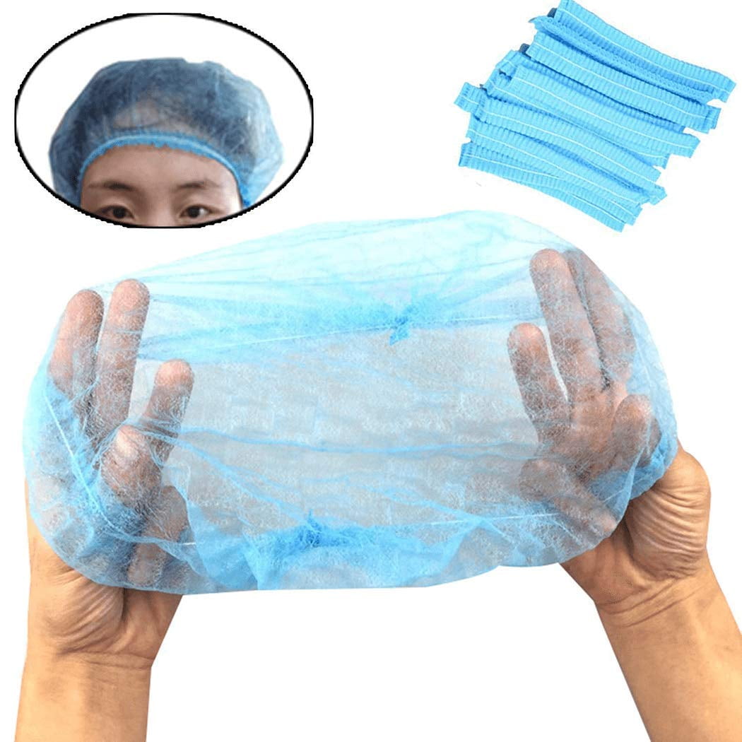 Disposable Caps Non-woven Bouffant Dust Cap Hair Net,Elastic Free Size Bouffant Hats for Cosmetics, Beauty, Kitchen, Home, Industries, Hospital,Lightweight & Breathable 100Pcs Disposable Caps Non-woven Bouffant Dust Cap Hair Net,Elastic Free Size Bouffant Hats for Cosmetics, Beauty, Kitchen, Home, Industries, Hospital,Lightweight & Breathable 100Pcs