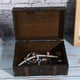 thumbnail image 4 of Cajas de joyería Almacenamiento de joyas Caja de almacenamiento de madera vintage Cofre de joyería decorativa con cerradura Decoración del hogar Baúl de almacenamiento ANGGREK Otros, 4 of 8
