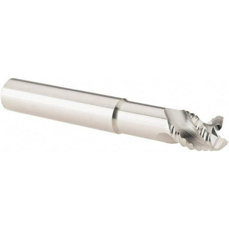 

Iscar 1/2 Diam Coarse Pitch 1/2 LOC 3 Flute Solid Carbide 0.008 Corner Radius Roughing End Mill Uncoated 3-1/2 OAL 1/2 Shank Diam Single End Centercutting 45° Helix