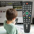 thumbnail image 1 of Télécommande ABS Noire pour Boîtier TV Remplacement pour SMP125HDT2RCSMP712, 1 of 5