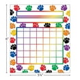 thumbnail image 4 of Teacher Created Resources Colorful Paw Prints Incentive Charts, 5.25" x 6", 36 Sheets Per Pack, 6 Packs, 4 of 5