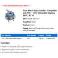 thumbnail image 2 of Front Wheel Hub Assembly - Compatible with 1997 - 1998 Oldsmobile Regency FWD 3.8L V6, 2 of 2