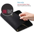 thumbnail image 3 of Mouse Pad,Black and Gold Marble Mouse Pad, Modern Marbling Mousepad, Small Mouse Pads with Designs, Portable Office Non-Slip Rubber Base Wireless Mouse Pad for Laptop, 3 of 5
