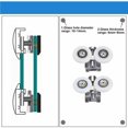 thumbnail image 3 of Roue de Porte de Douche, 4 Pcs Roues de Porte de Douche Double, Rouleau de Porte de Douche, Rouleau de Cabine de Douche de Salle de Bain, Peut Être Utilisé pour Remplacer les Rouleaux dans la Salle de Bain Familiale, 3 of 4