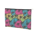 thumbnail image 2 of Fotbe Hawaii Palms Reusable Cosmetic Bag Makeup Bag for Women Large Travel Cosmetic Pouch Girls' Make Up Organizer, 2 of 8