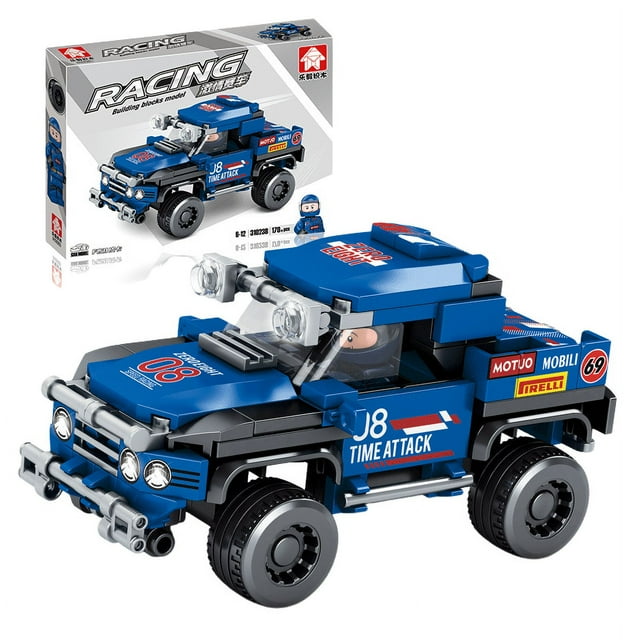 Racing Building Blocks Kit, Building Blocks Robot Toy, Teen Sports Car Model Gift-week