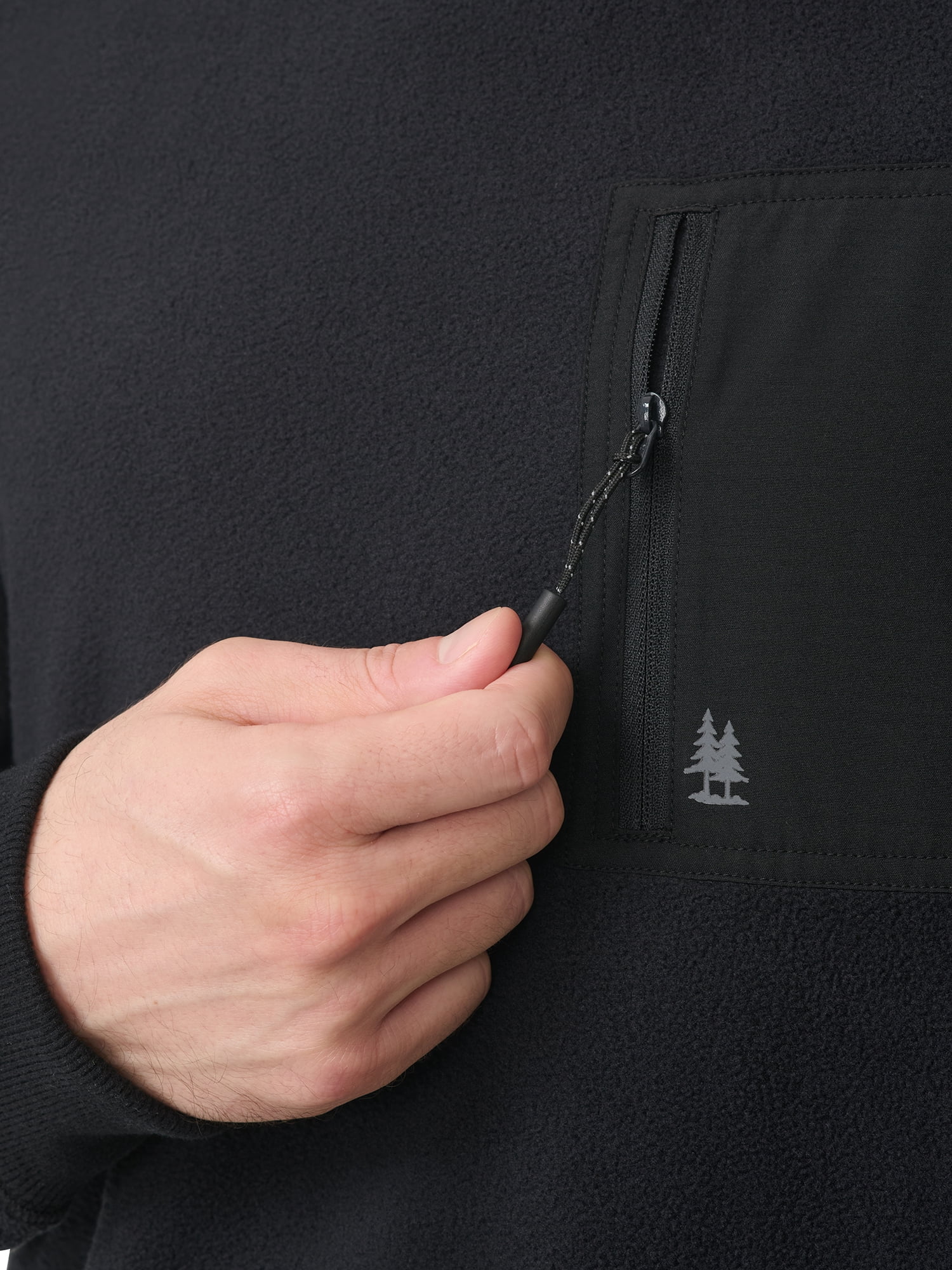Bass & Co Men's Polar Utility Crew Fleece, Sizes S-3XL