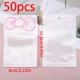 thumbnail image 3 of 50 bolsas con cierre resellable con lazo rosa de 3,15x4,84 pulgadas, perfectas for joyería DIY, embalaje de regalo y recuerdos de fiesta, 3 of 4